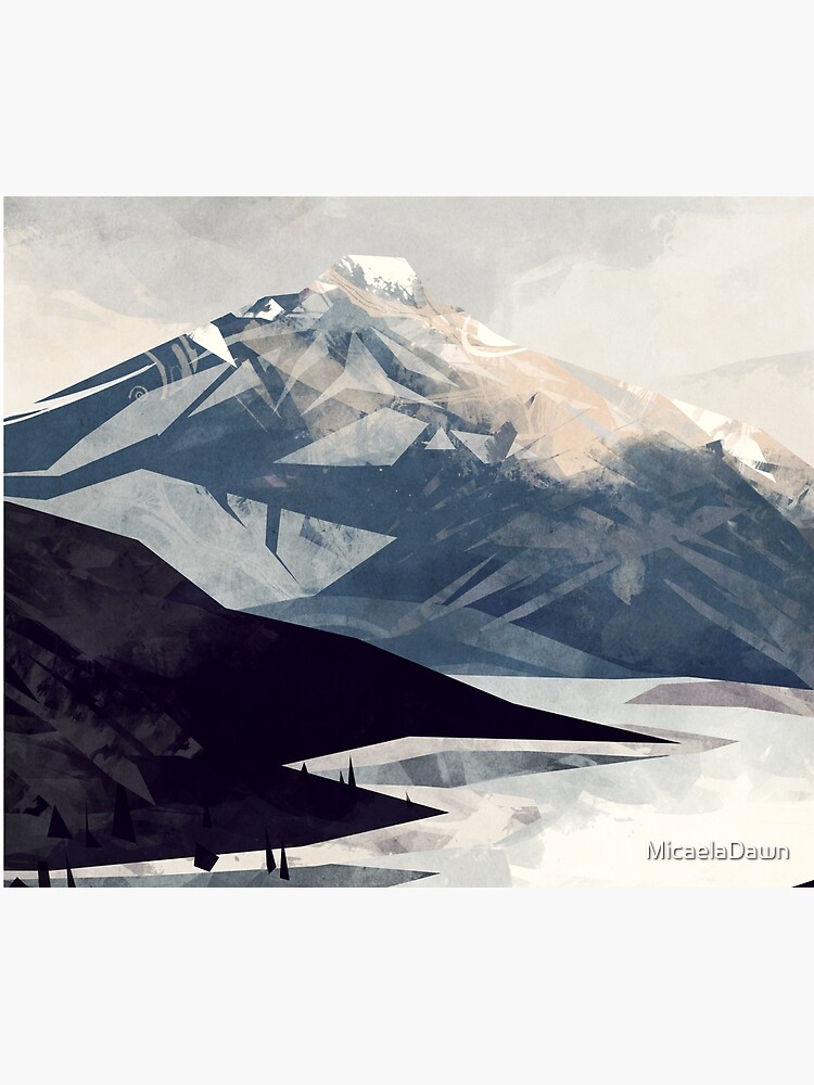 Calming Mountain by MicaelaDawn