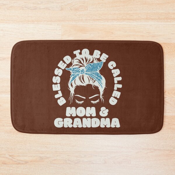 Item preview, Blessed to Be Called Mom and Grandma Women's Family Quote (WHITE) designed and sold by CRHPOD20.