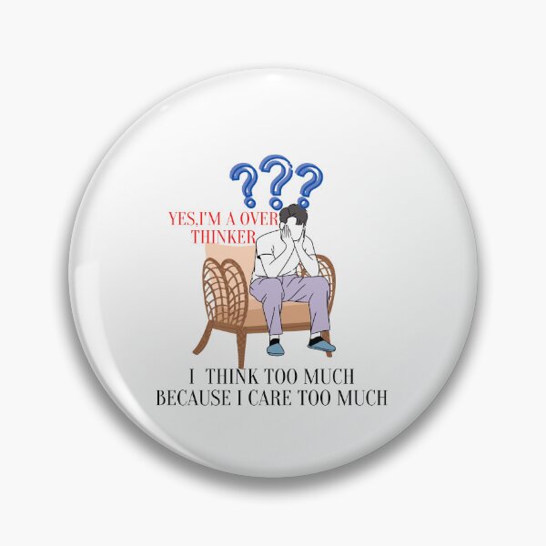 Item preview, Yes, I'm over thinker designed and sold by Jaadueekala.