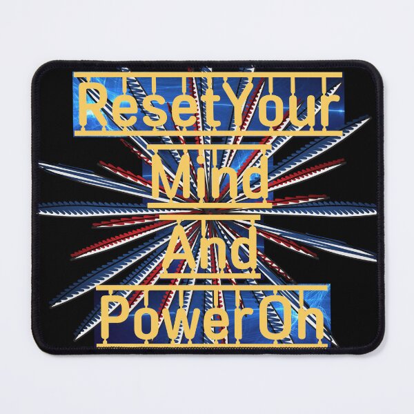 Item preview, Reset Your Mind and Power On- Empowered Women Quote designed and sold by AshStylz.