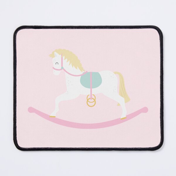 Item preview, Cute Pink Rocking Horse designed and sold by StudioShine.