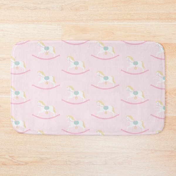 Item preview, Cute Pink Rocking Horse designed and sold by StudioShine.