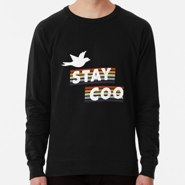 Stay Coo Vintage Pigeon - Pigeons Lovers Lightweight Sweatshirt