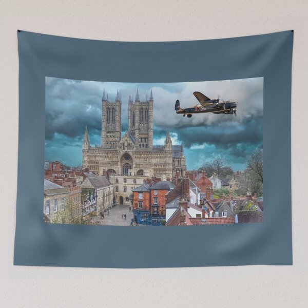 Item preview, Lincoln Cathedral Lancaster Flypast designed and sold by Alisonchambers2.