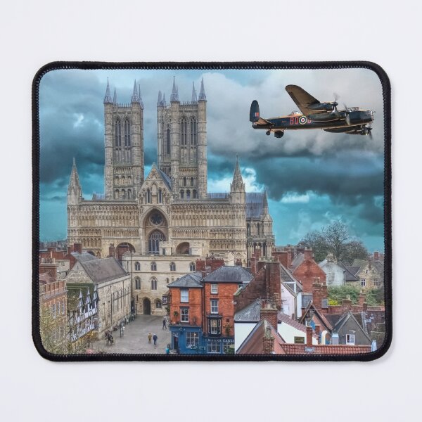 Item preview, Lincoln Cathedral Lancaster Flypast designed and sold by Alisonchambers2.