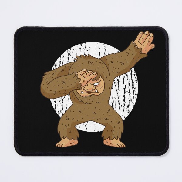 Item preview, Dab Dabbing Bigfoot Sasquatch designed and sold by EverythingKawai.