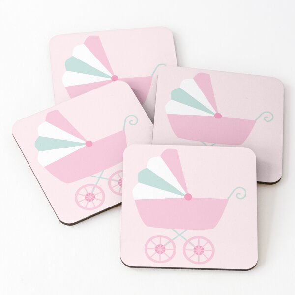 Item preview, Cute Pink Pram designed and sold by StudioShine.