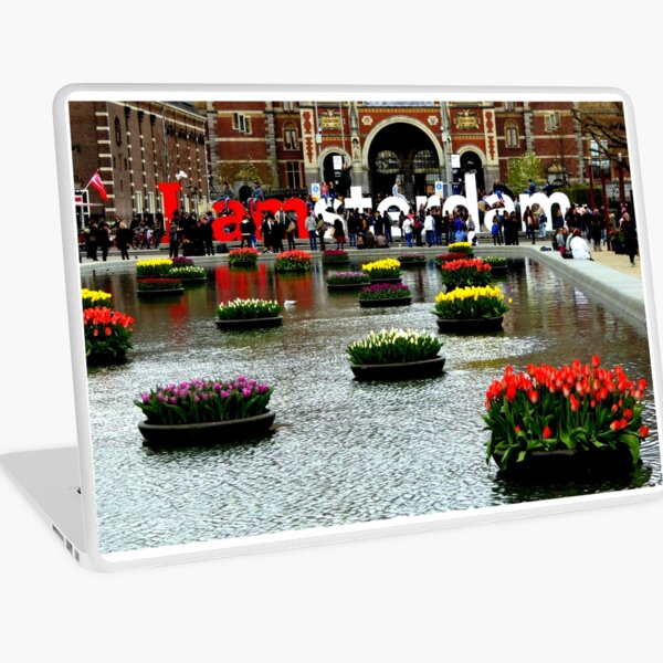 Tulips from Amsterdam Laptop Skin
