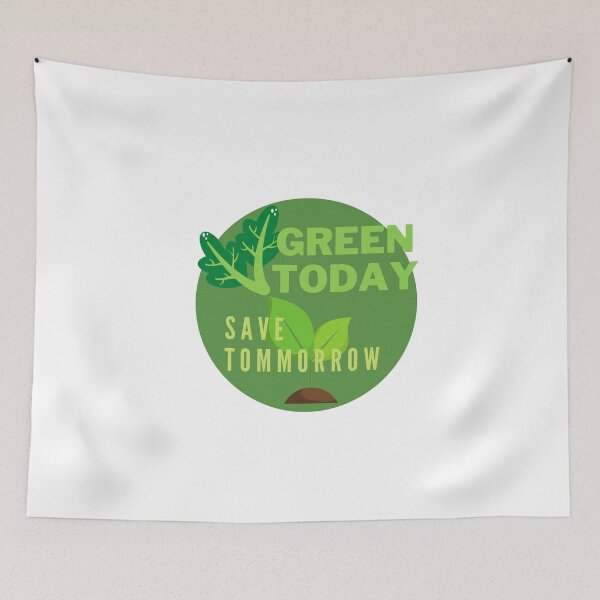 Item preview, Green Today, Save Tomorrow designed and sold by Surfing Designs.Life.