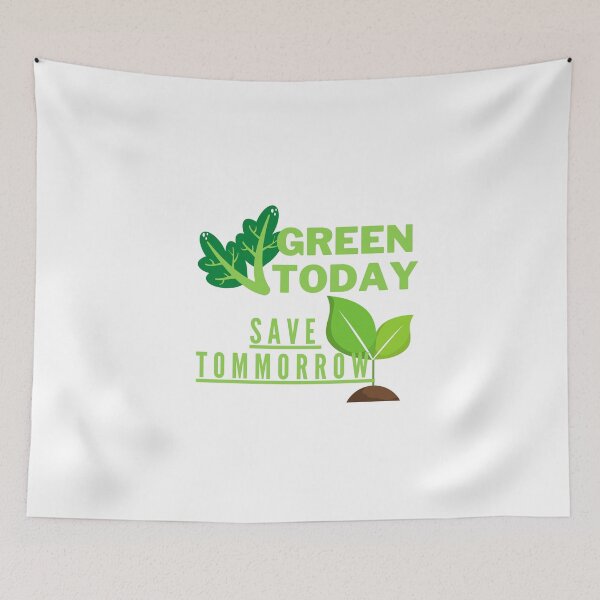 Item preview,  Green Today, Save Tomorrow designed and sold by Surfing Designs.Life.