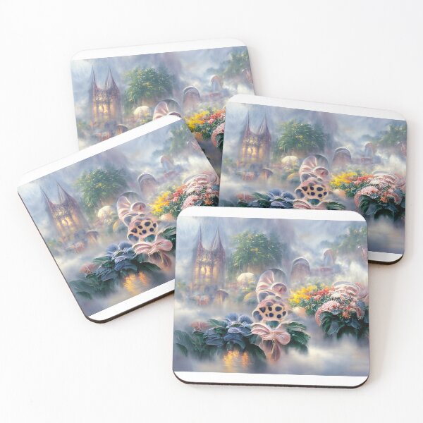 Item preview, Flower pattern fantasy mist designed and sold by PolarNightNomad.