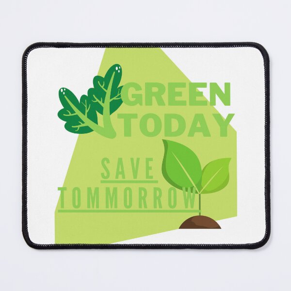 Item preview, Green Today, Save Tomorrow designed and sold by Surfing Designs.Life.