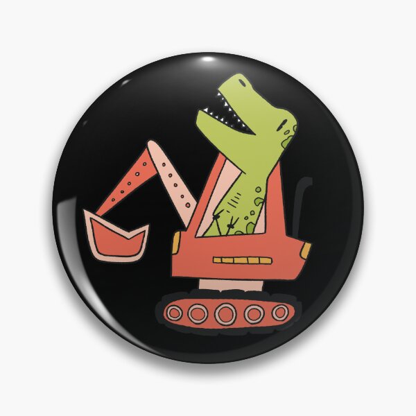Item preview, Dinosaur Tractor Excavator designed and sold by EverythingKawai.