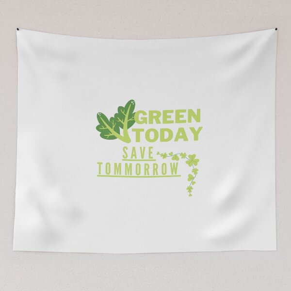 Item preview, Green Today, Save Tomorrow designed and sold by Surfing Designs.Life.