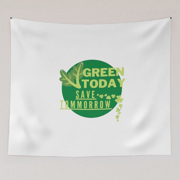 Item preview, Green Today, Save Tomorrow designed and sold by Surfing Designs.Life.