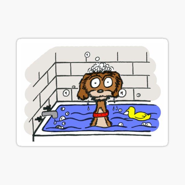 Bath Day Sticker