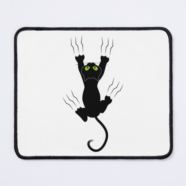 Item preview, Black grabbing cat designed and sold by Cyber-Spider.