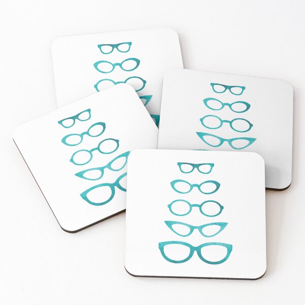 Item preview, Eyeglasses In Grunge Watercolor - Optometry Gift designed and sold by Primroaddesigns.