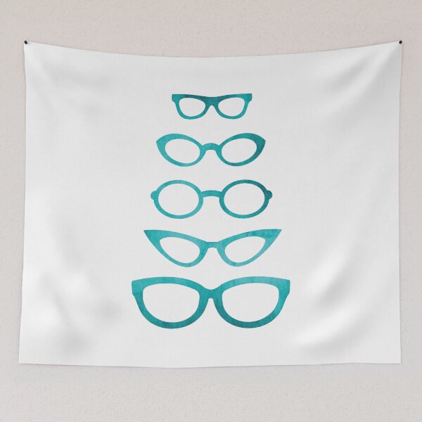Item preview, Eyeglasses In Grunge Watercolor - Optometry Gift designed and sold by Primroaddesigns.
