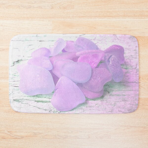 Item preview, Pastel Soft Girl Aesthetic Style Lilac Sea Glass Beachy Minimalism Decor Photo 7 of 8 designed and sold by Beachy.