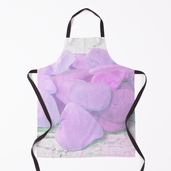Item preview, Pastel Soft Girl Aesthetic Style Lilac Sea Glass Beachy Minimalism Decor Photo 7 of 8 designed and sold by Beachy.