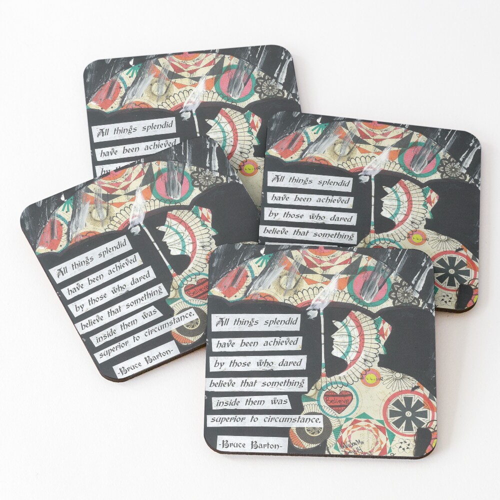 Item preview, Coasters (Set of 4) designed and sold by DaysEndStudio.