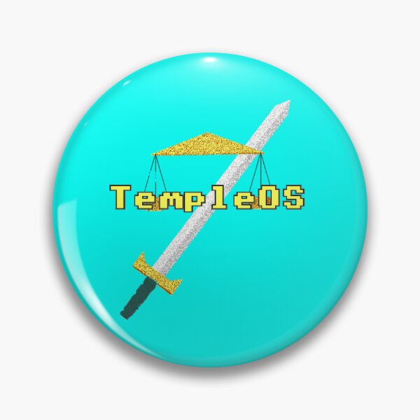 Item preview, TempleOS designed and sold by BK-Fishing.