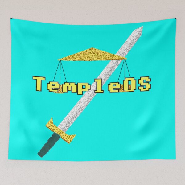 Item preview, TempleOS designed and sold by BK-Fishing.