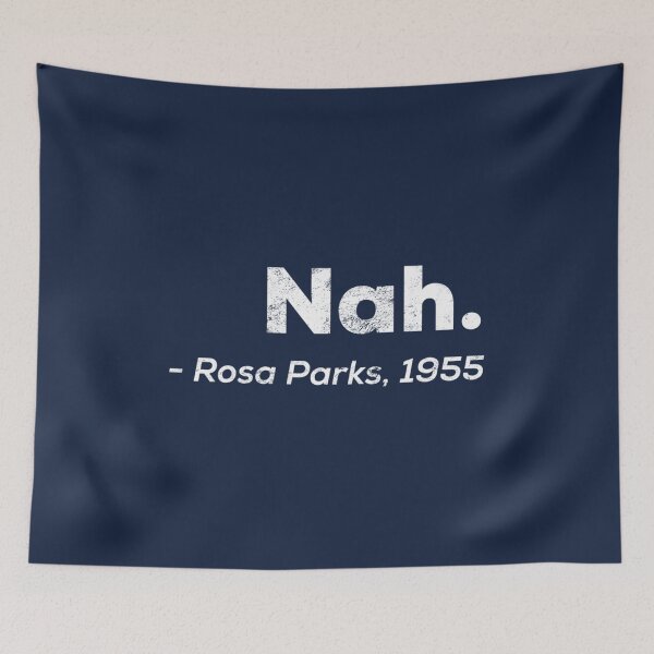 Item preview, Nah Rosa Parks Shirt Sticker distressed designed and sold by HaTuanKACA.
