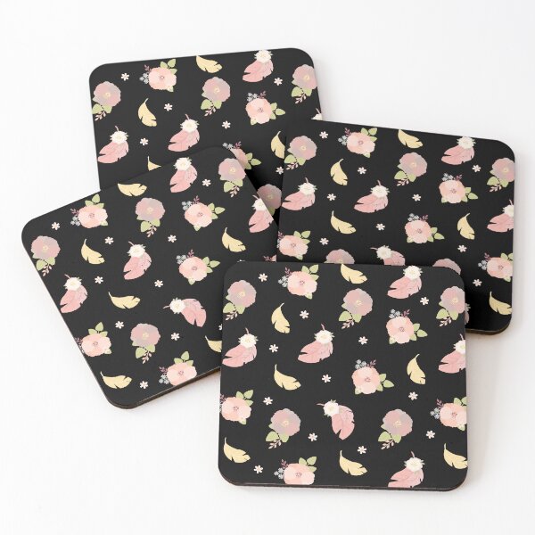 Item preview, Pastel Colored Floral leaves Patterns designed and sold by Dynamic-Design.