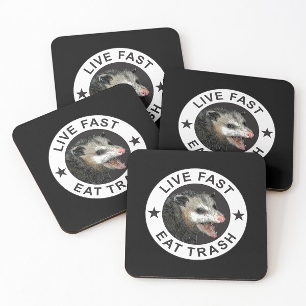 Item preview, Live Fast Eat Trash designed and sold by HaTuanKACA.