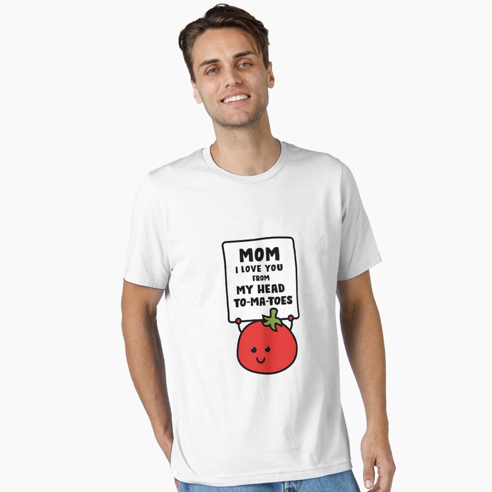 Mom I Love You From My Head Tomatoes Greeting Card