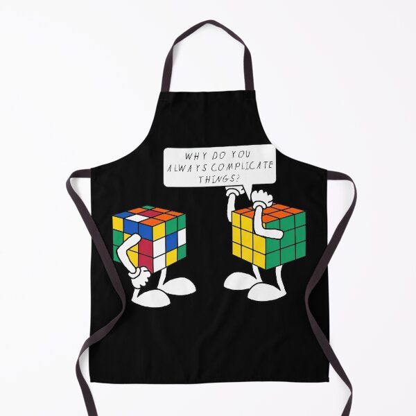 Item preview, Why Do You Always Complicate Things Rubik Rubix Rubics Player Cube designed and sold by Alice12Trainorx.