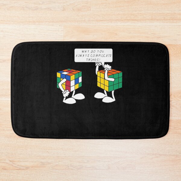 Item preview, Why Do You Always Complicate Things Rubik Rubix Rubics Player Cube designed and sold by Alice12Trainorx.