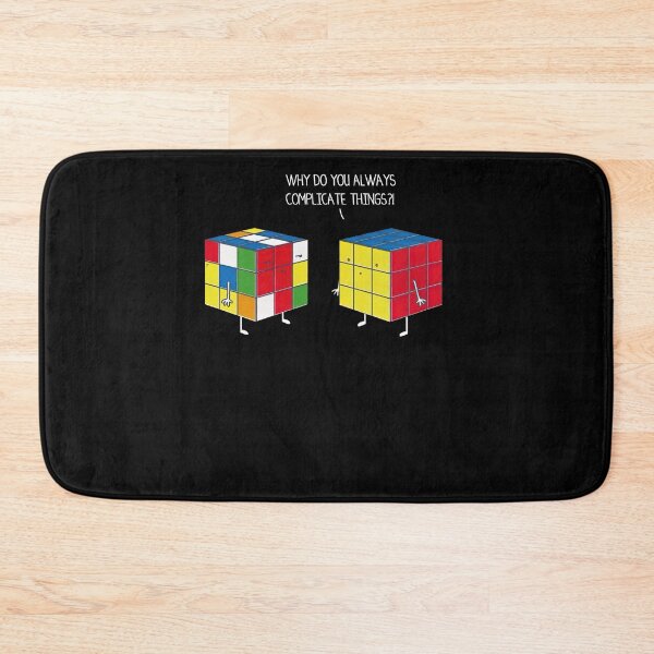Item preview, Why Do You Always Complicate Things Rubik Rubix Rubics Player Cube designed and sold by Alice12Trainorx.