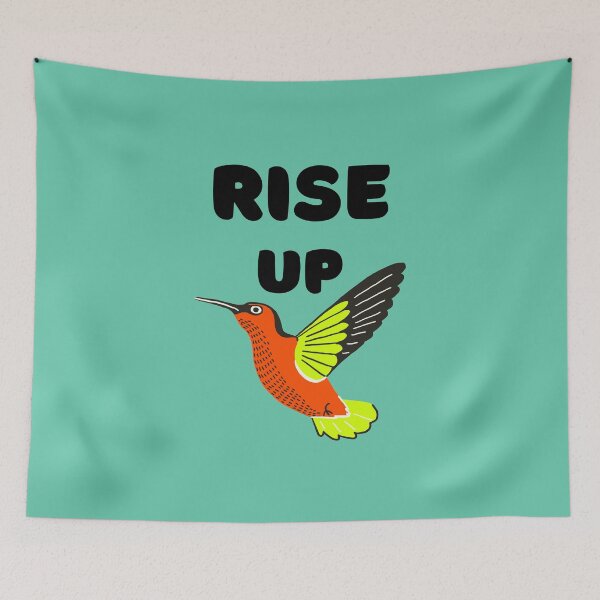 Item preview, Rise Up Hummingbird Graphic designed and sold by ChristCentered.