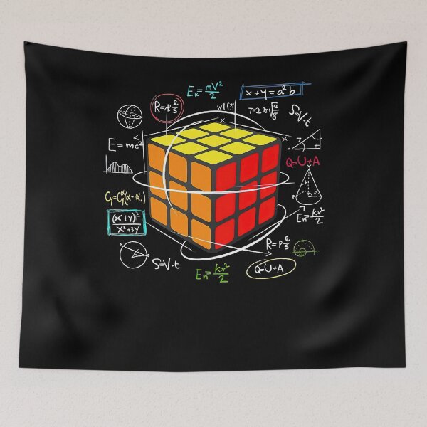 Item preview, Cool Math Rubik Rubix Rubics Player Cube Maths designed and sold by Alice12Trainorx.