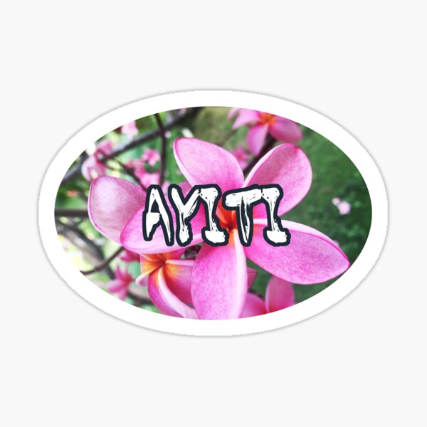 Haiti Sticker Traditional Sticker