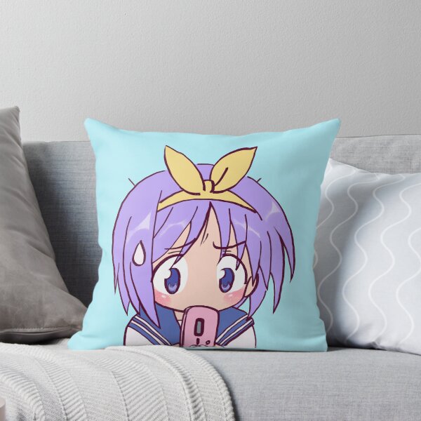 Item preview, I draw tsukasa texting with her pink flip phone / lucky star designed and sold by RansRoom.