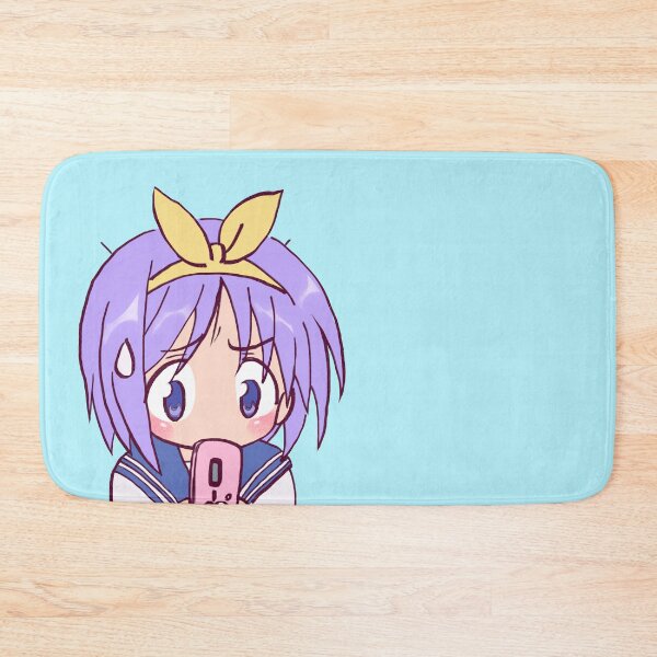 Item preview, I draw tsukasa texting with her pink flip phone / lucky star designed and sold by RansRoom.