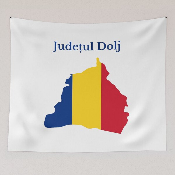 Item preview, Dolj County Map Design, Romania. designed and sold by marosharaf.