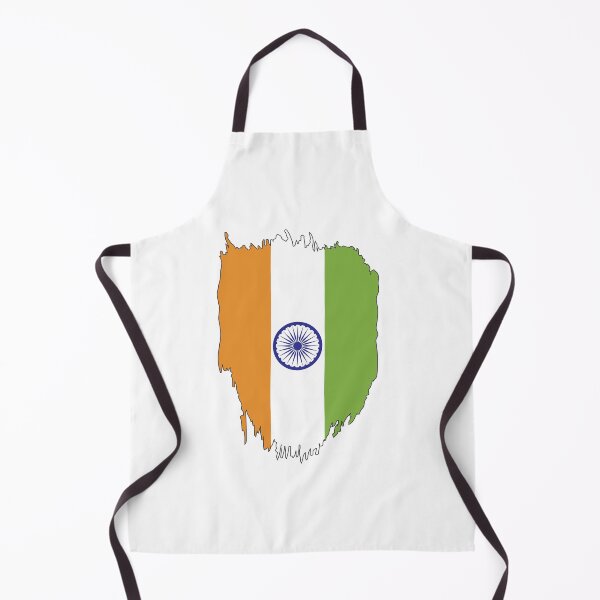 Item preview, India Flag in Tricolor with Ashoka Chakra Desi Indian designed and sold by alltheprints.