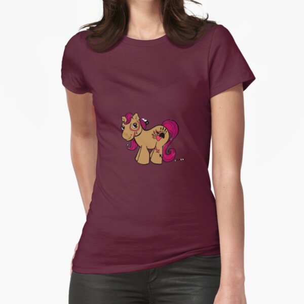 my little war pony Fitted T-Shirt