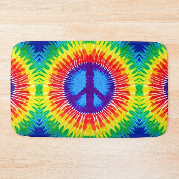 Item preview, Kaleidoscopic Rainbow Tie Dyed Peace designed and sold by Tara Thralls.