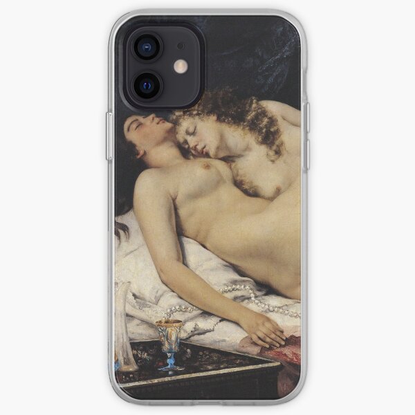 Gustave Courbet - Le Sommeil iPhone Soft Case