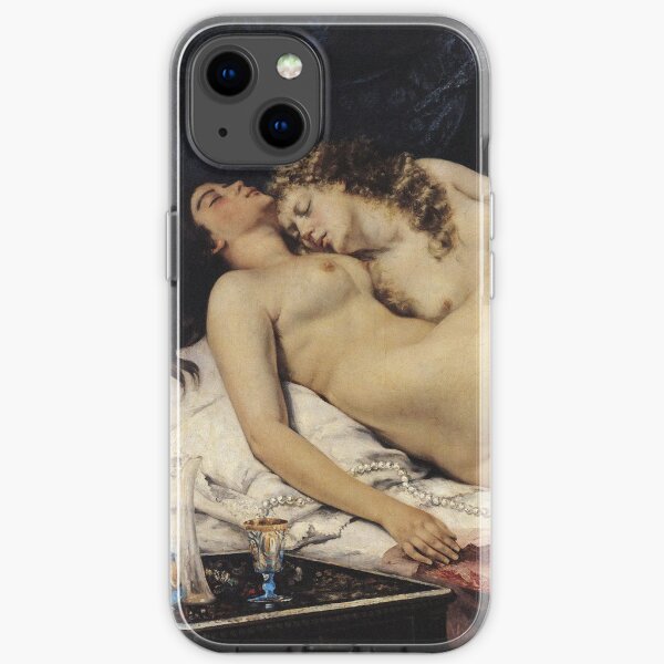 Gustave Courbet - Le Sommeil iPhone Soft Case