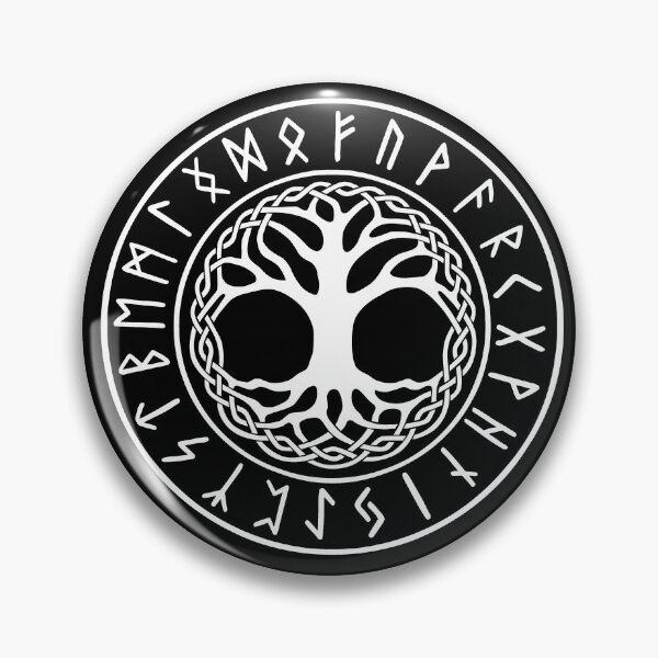 Item preview, Yggdrasil Tree,Horse of Odin, Norse Gods, Mythology, Poetic Edda, Rune Circle designed and sold by Proverbial Wisdom Design.