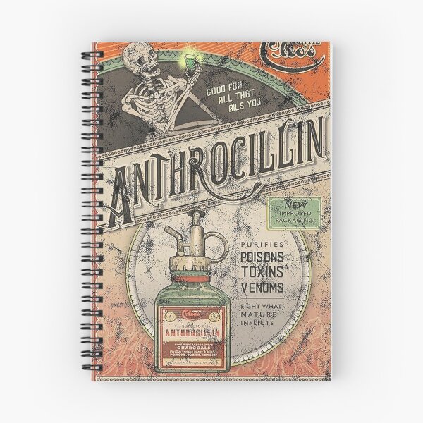 Artikelvorschau, Das Anthrocillin-Plakat der äußeren Welten entworfen und verkauft von amoslemos.