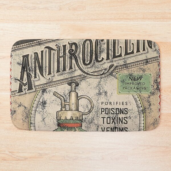 Item preview, The Outer Worlds Anthrocillin Poster poster  designed and sold by amoslemos.