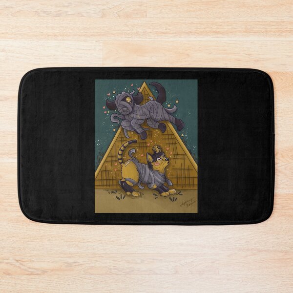 Item preview, Ankha and Lucky Background Posters and Art Prints designed and sold by JamesGle199507.